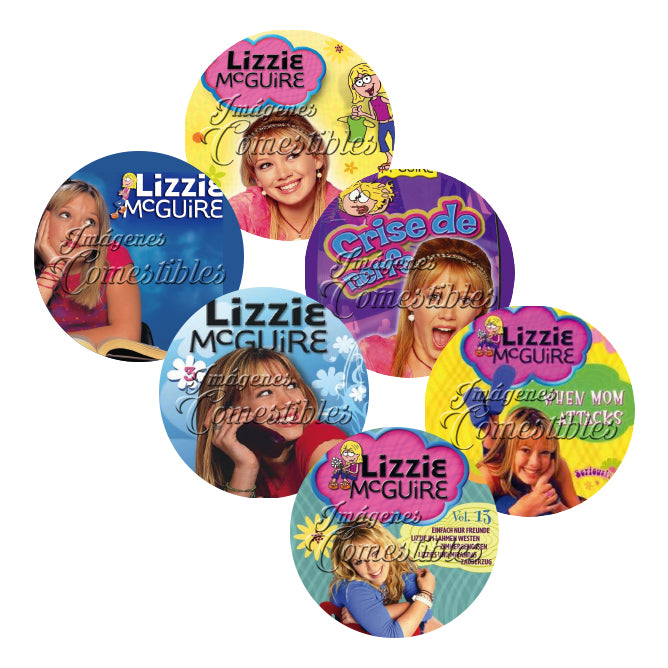 Obleitas comestibles - Lizzie McGuire