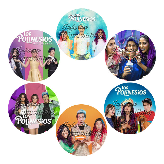 Obleitas comestibles - Los polinesios