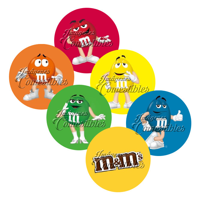 Obleitas comestibles - M&M