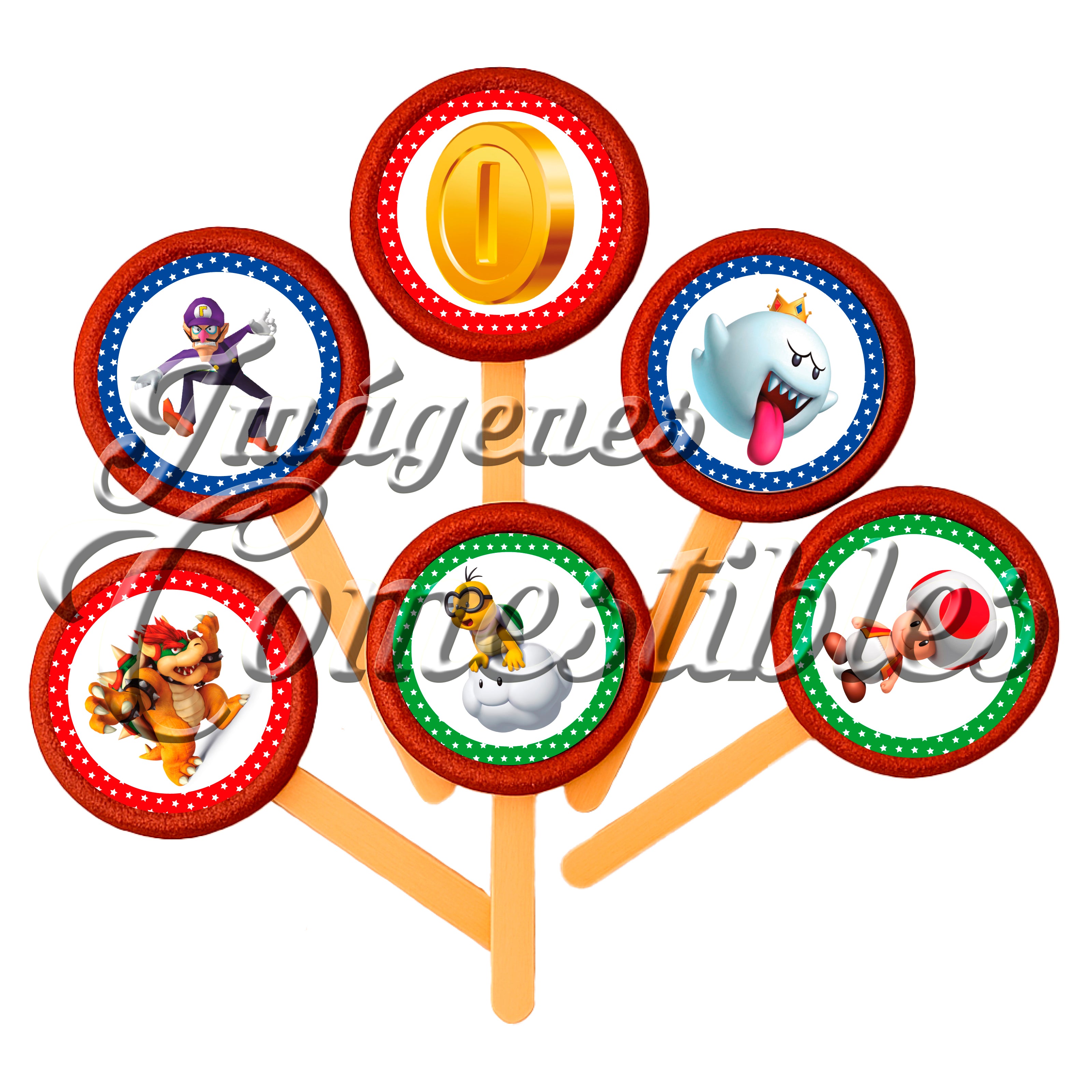 Paletas de chamoy – Mario Bros-2