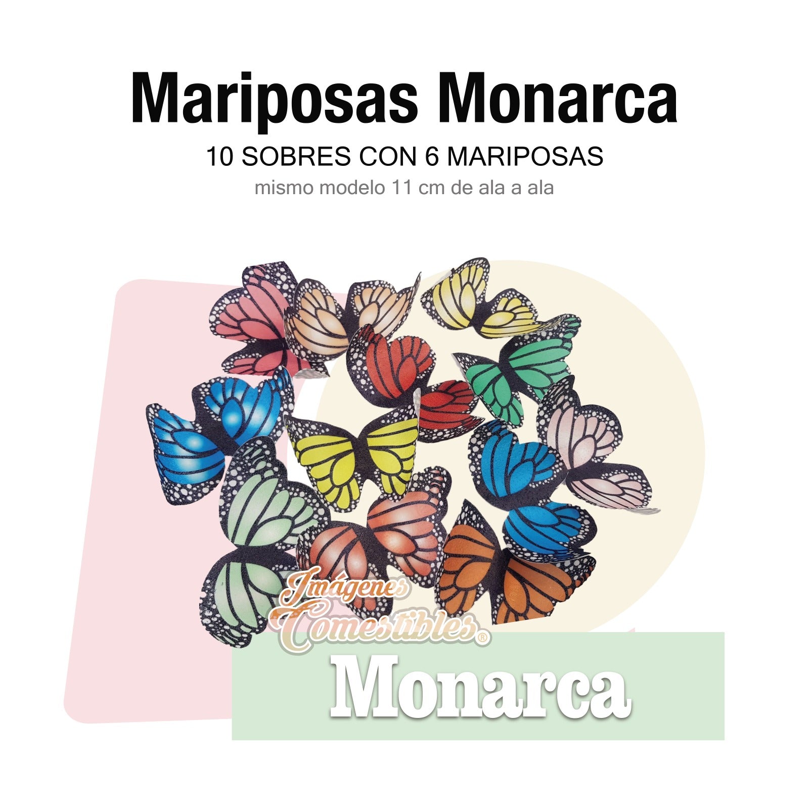 60 mariposas monarca