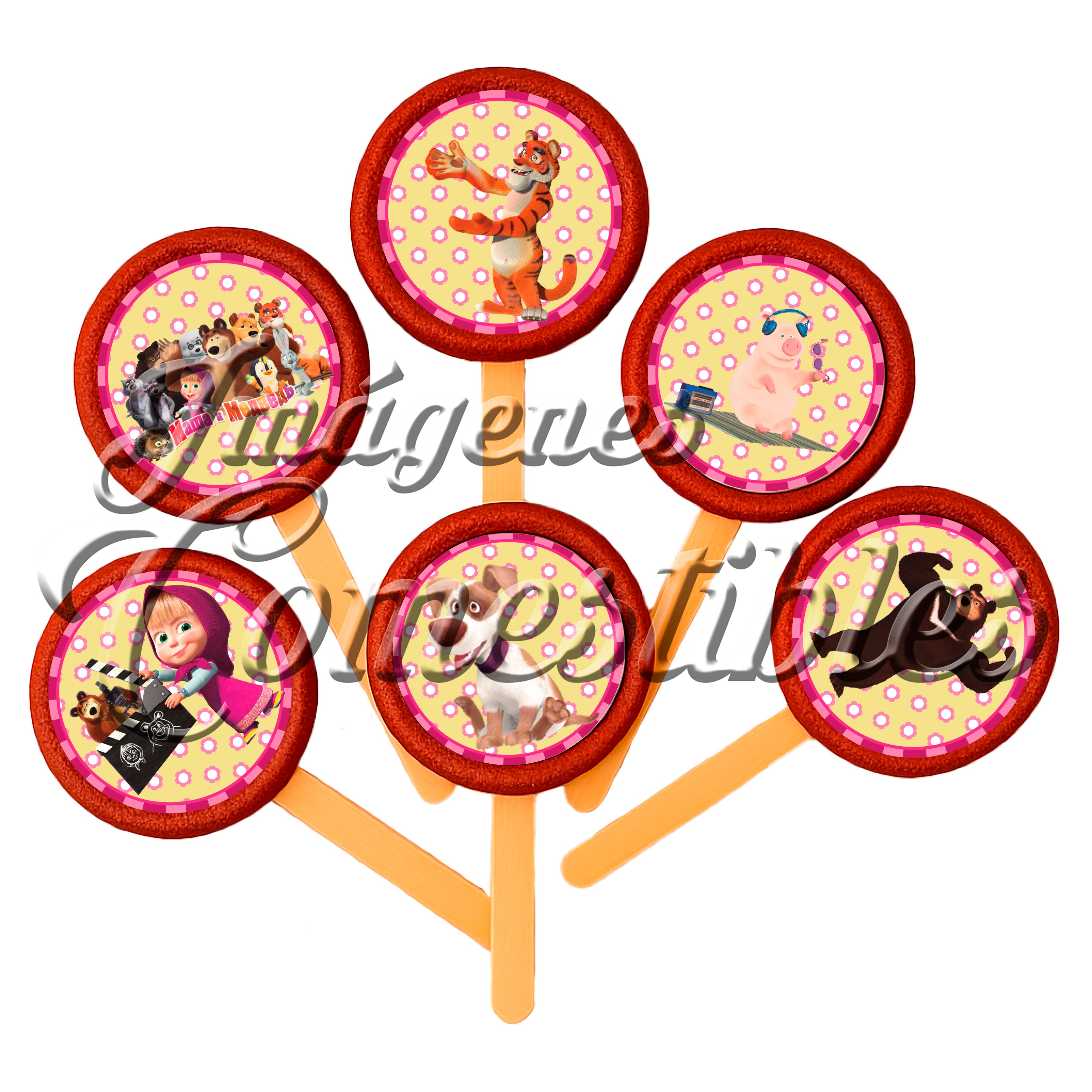 Paletas de chamoy – Masha y sus amigos-3