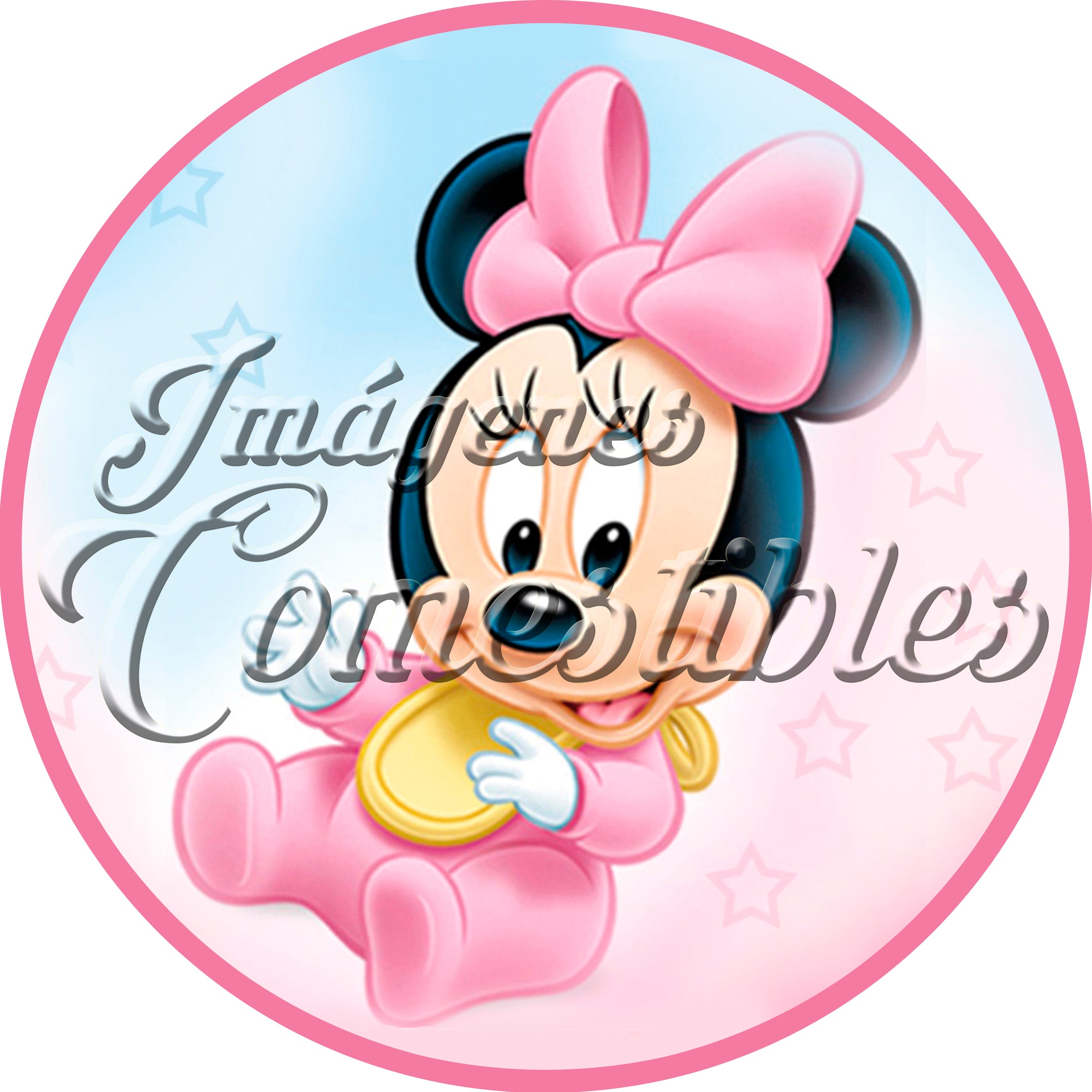 Oblea comestible - Minie baby-2