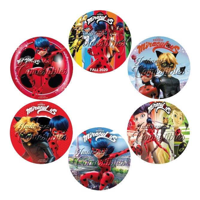 Obleitas comestibles - Miraculous