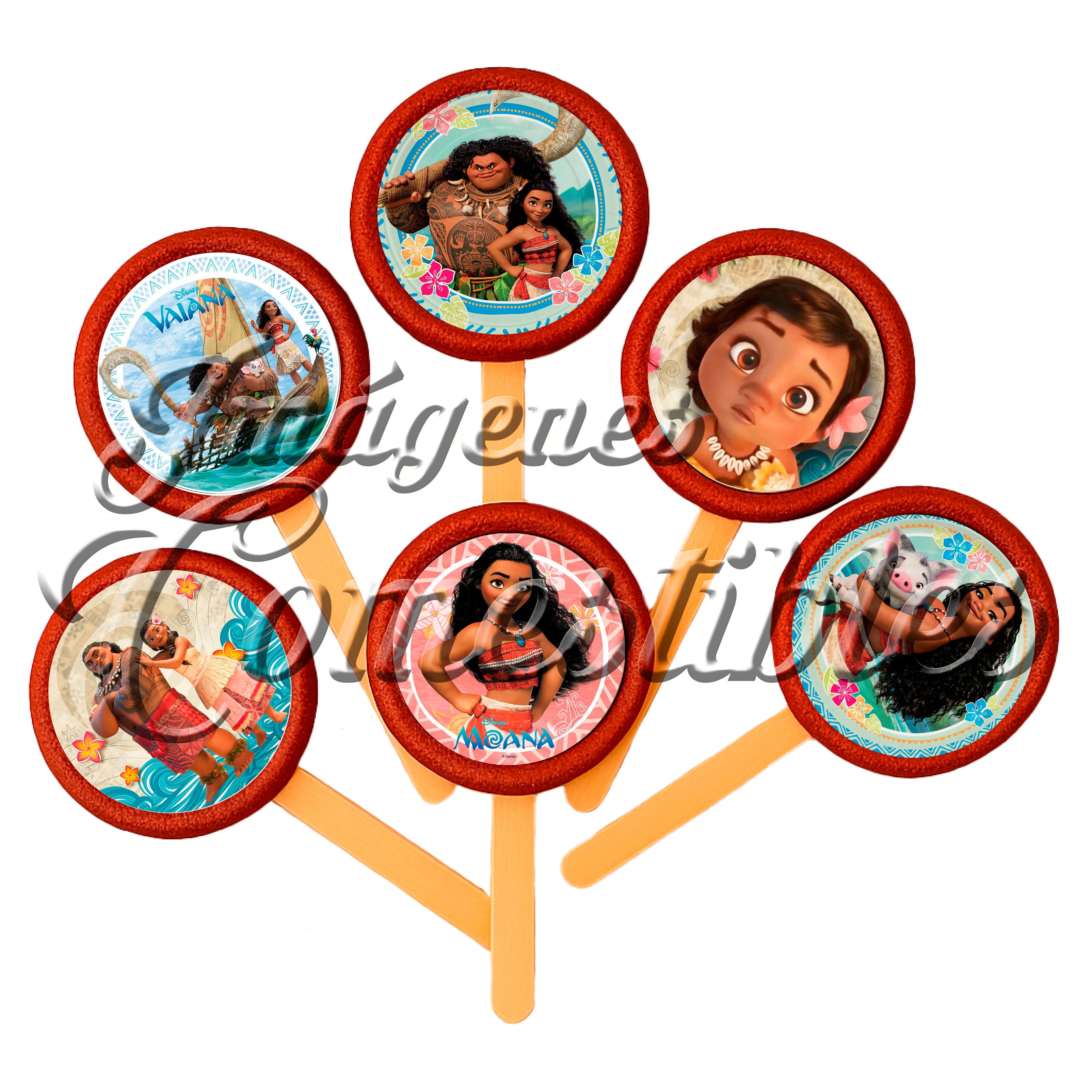 Paletas de chamoy – Moana