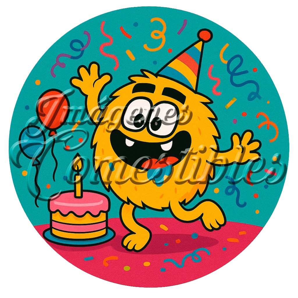 Oblea comestible - Monstruosito 3