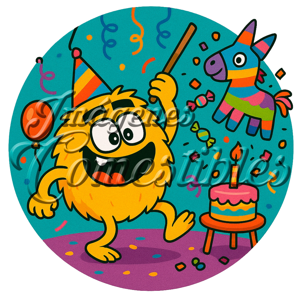 Oblea comestible - Monstruosito 5