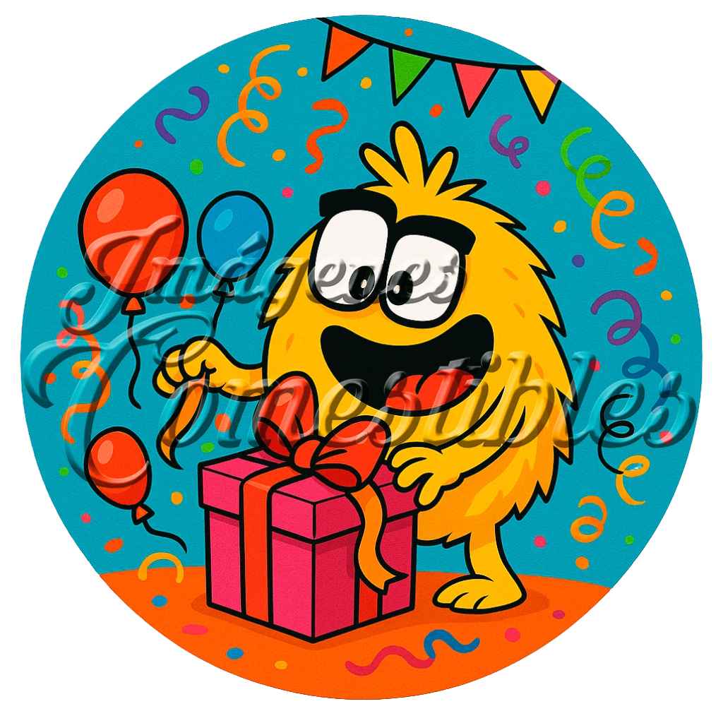 Oblea comestible - Monstruosito 6