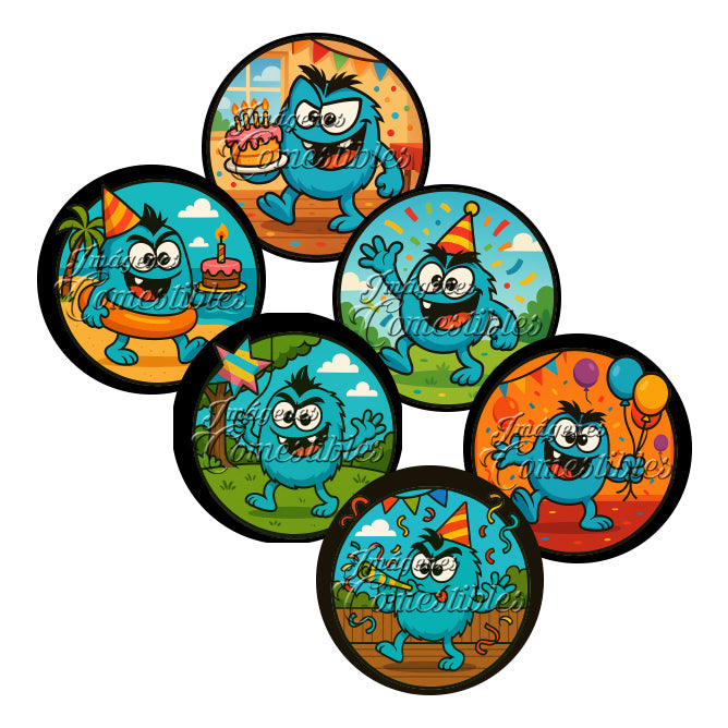 Obleitas comestibles - Monstruosito