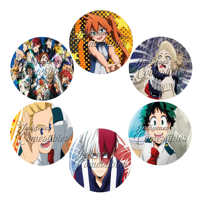 Obleitas comestibles - My Hero academy