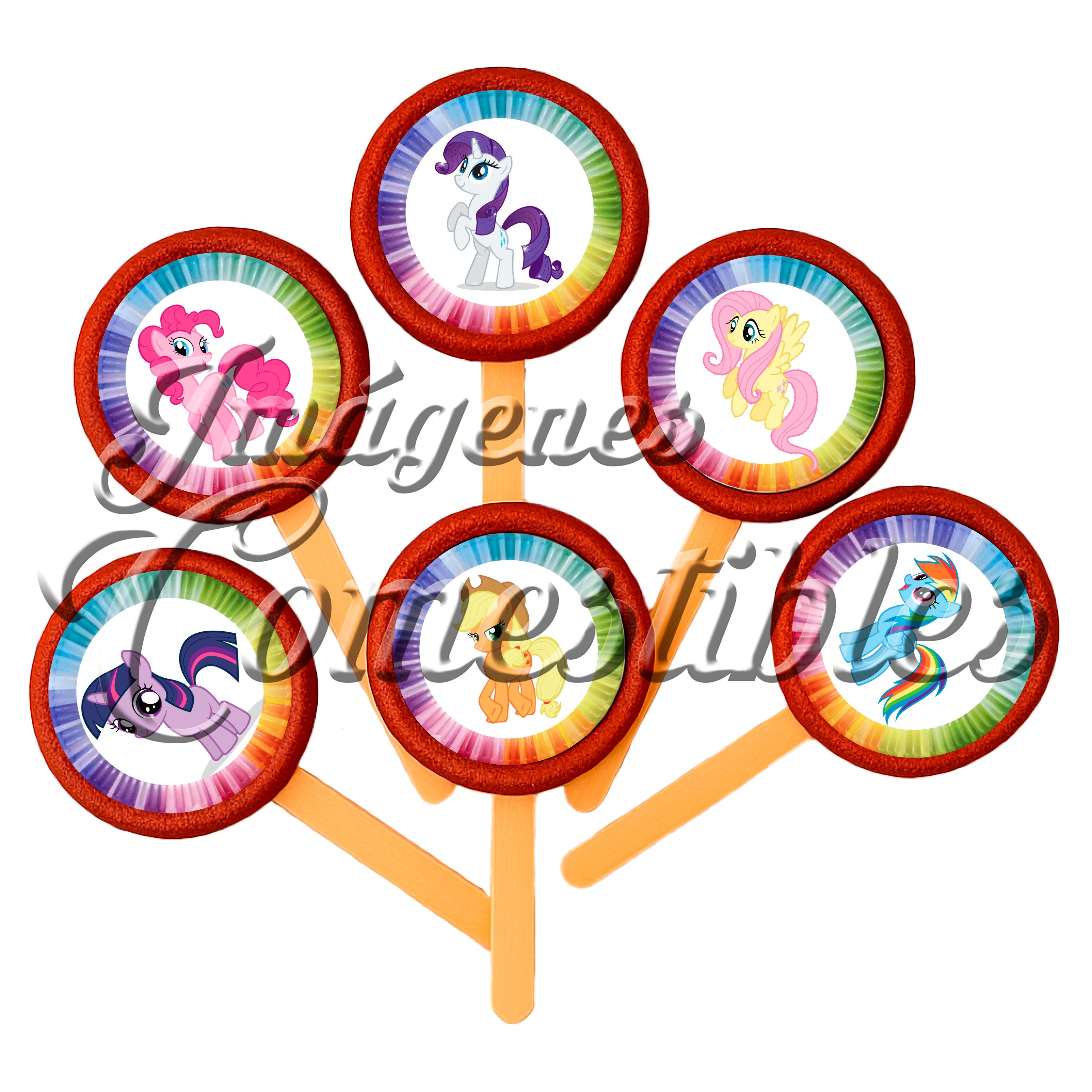 Paletas de chamoy – My Little pony