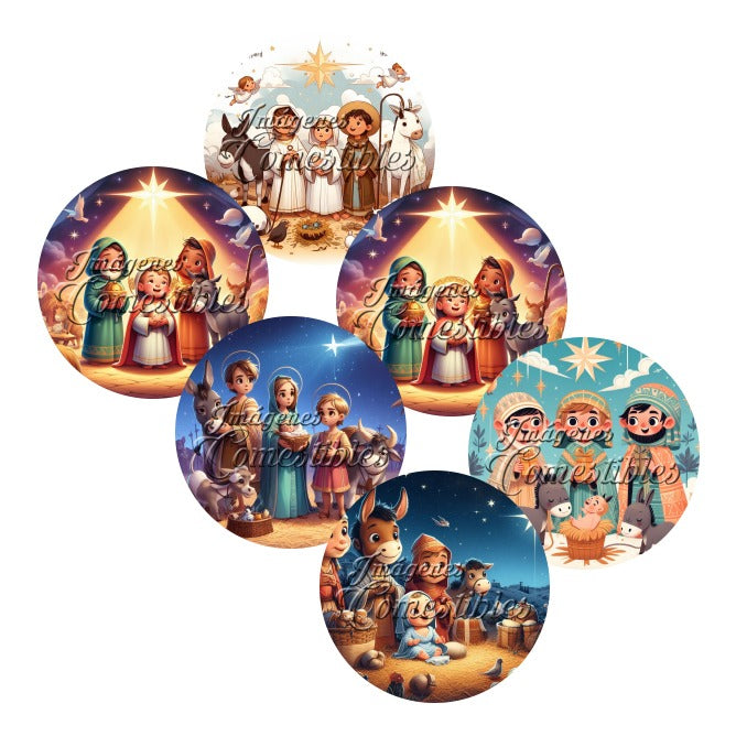 Obleitas comestibles - Nacimiento