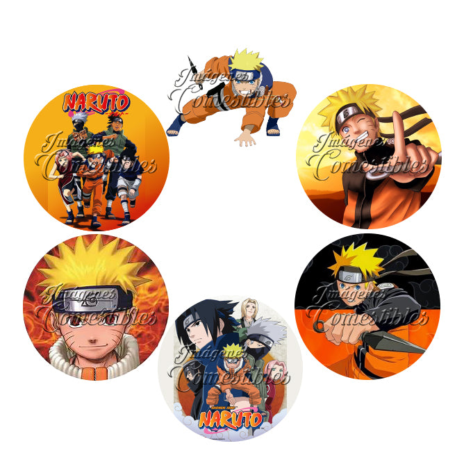Obleitas comestibles - Naruto