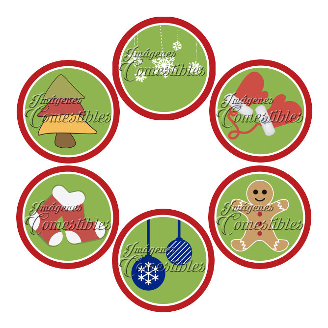 Obleitas comestibles - Navidad-2