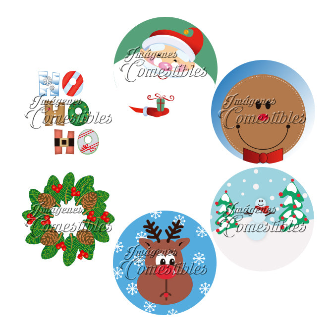 Obleitas comestibles - Navidad-3