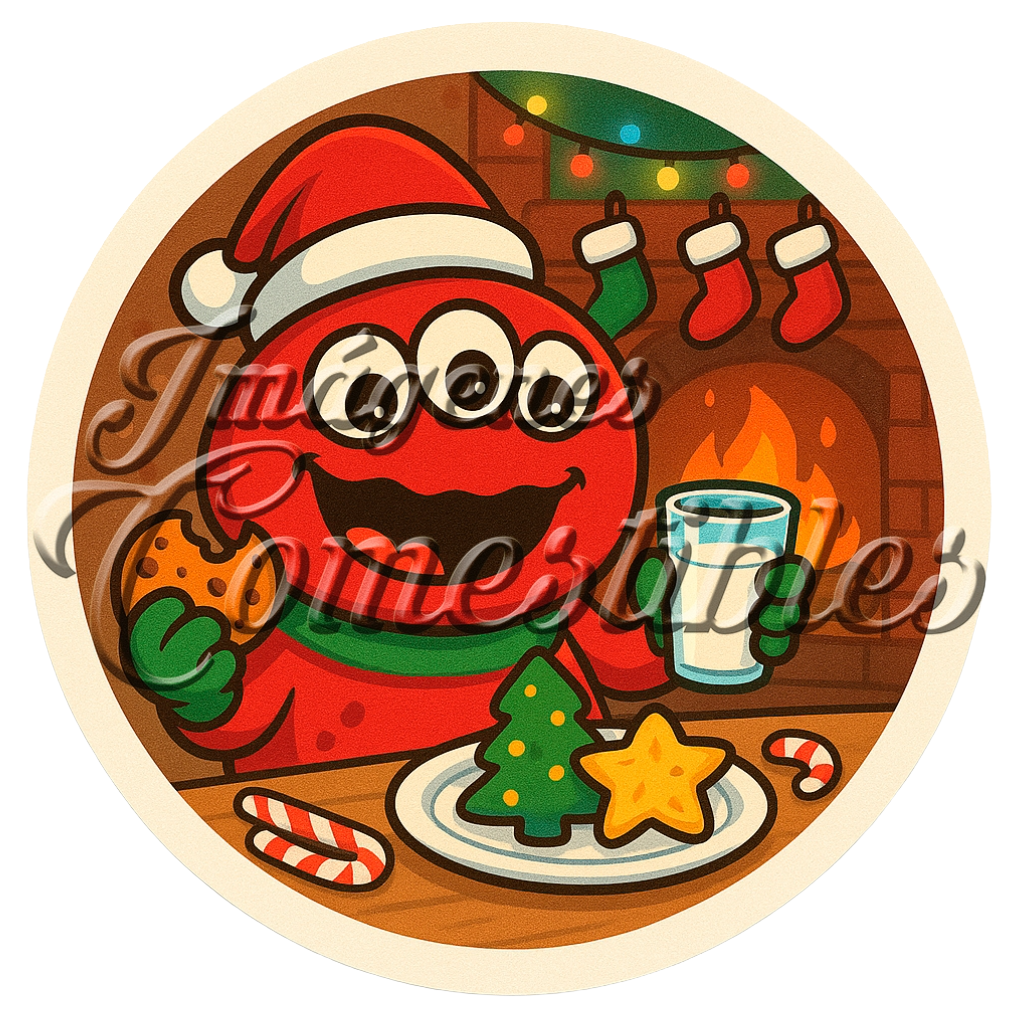 Oblea comestible - Navidad monstruosa-5