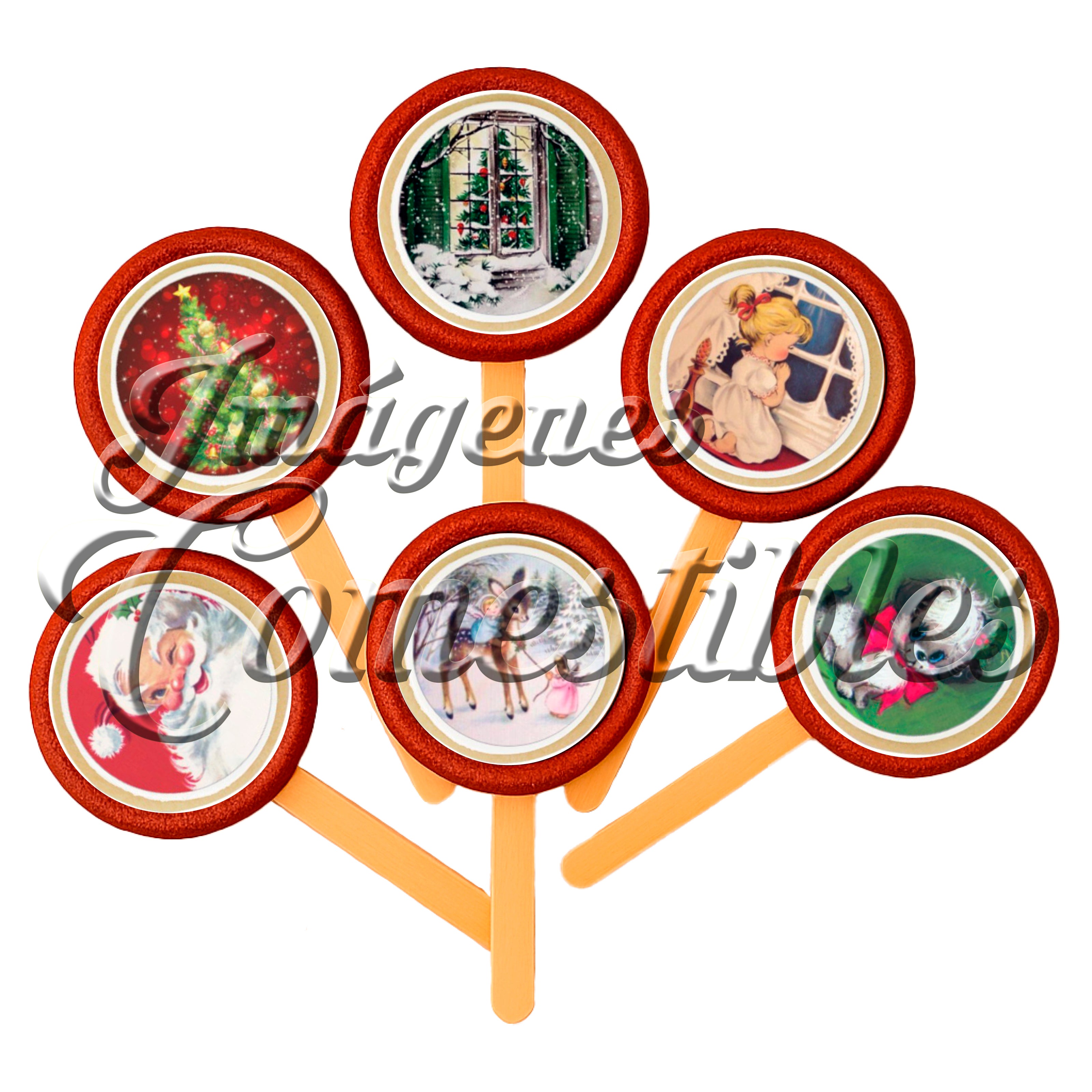 Paletas de chamoy – Navidad vintage-1