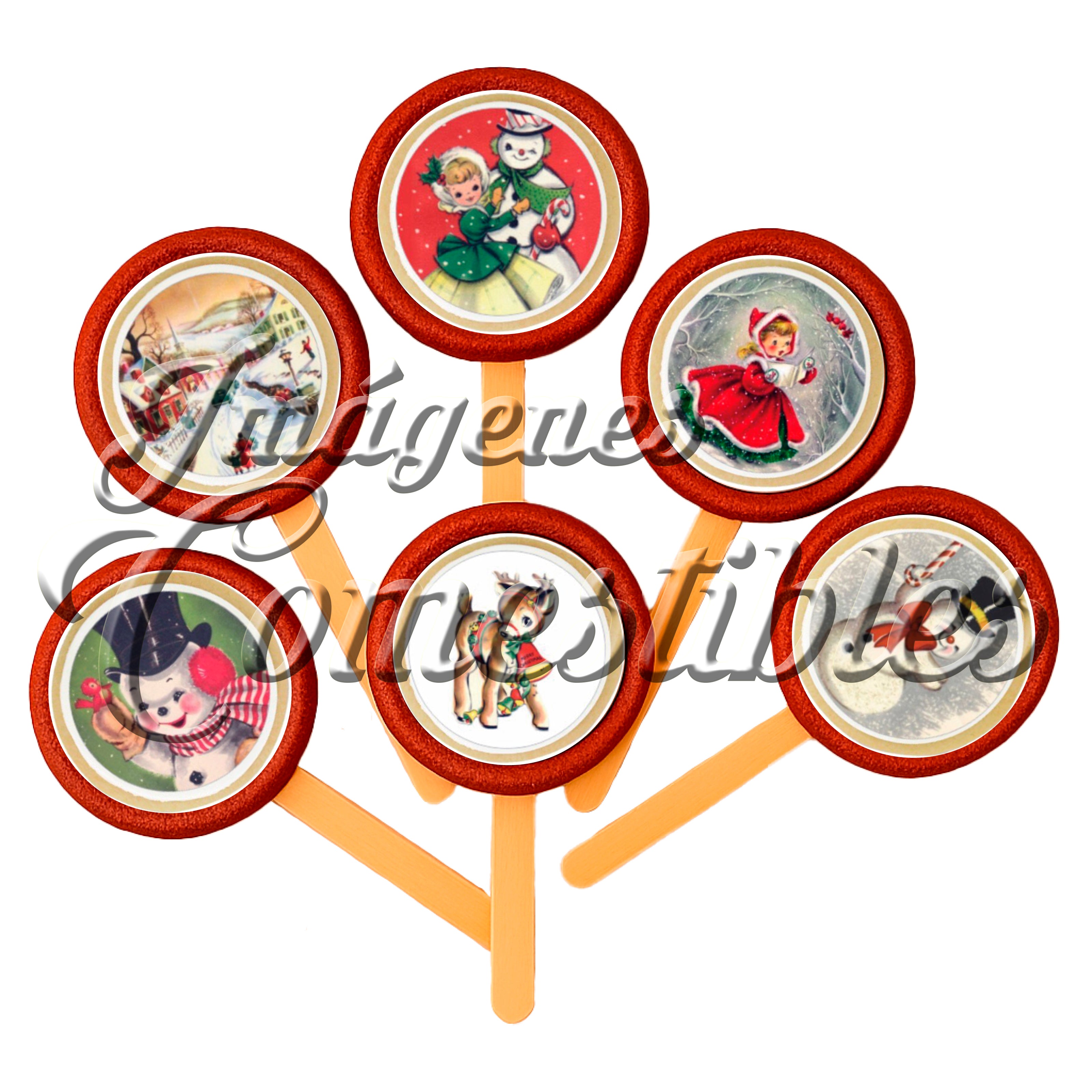 Paletas de chamoy – Navidad vintage-2