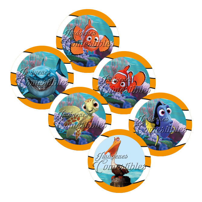 Obleitas comestibles - Nemo