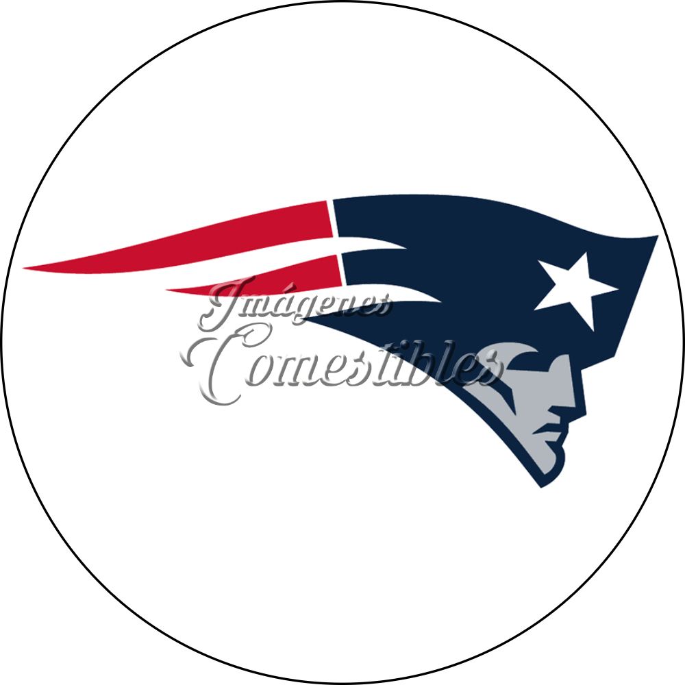 Oblea comestible - New England Patriots