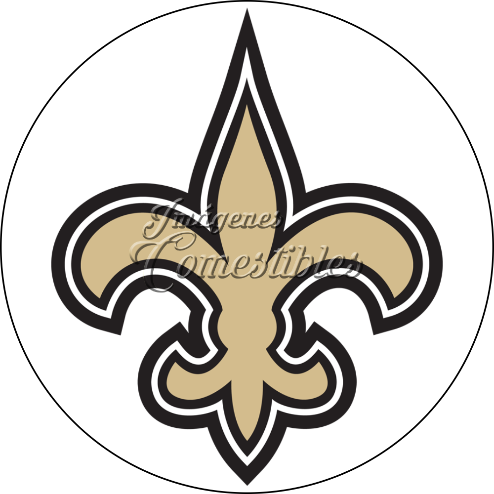 Oblea comestible - New Orleans Saints