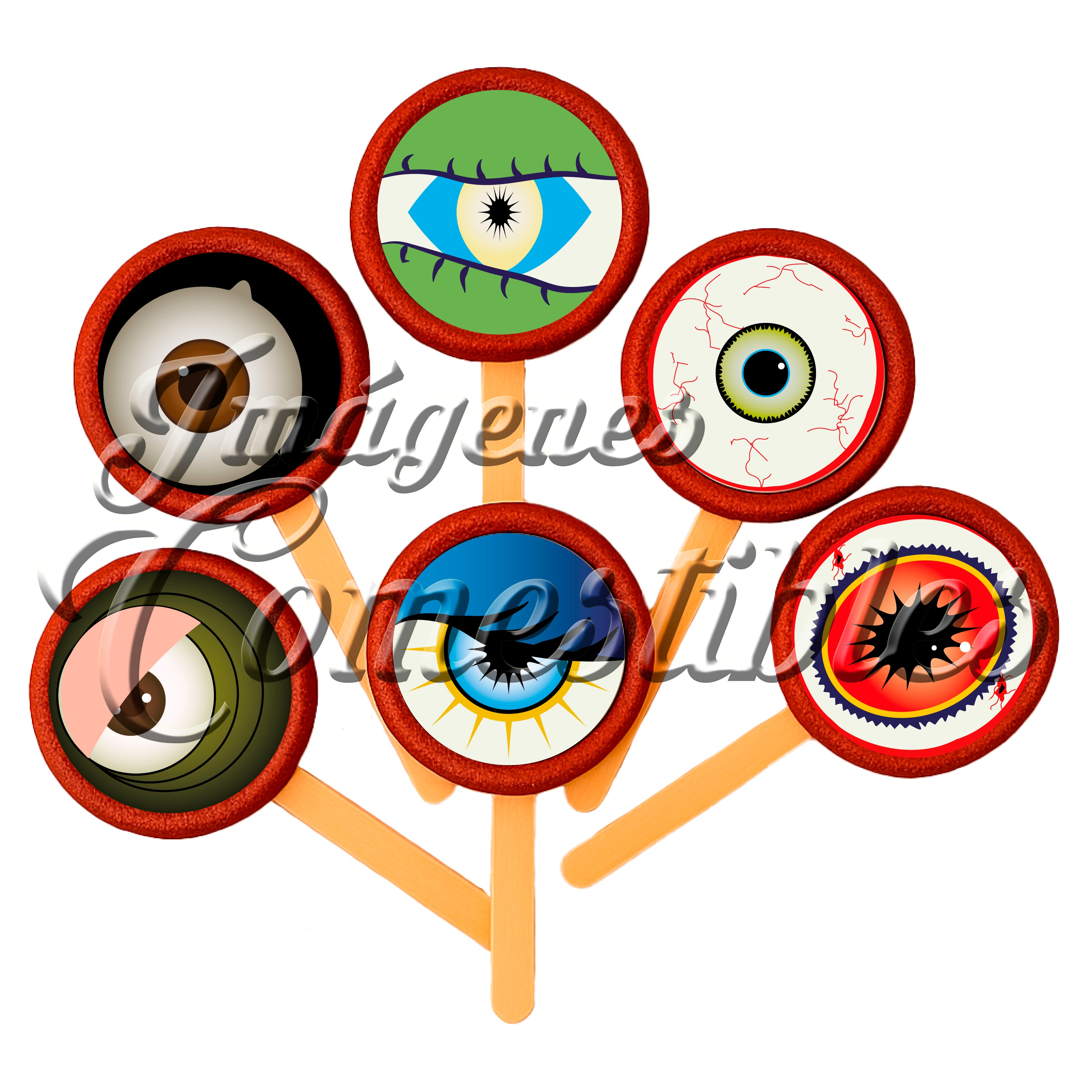 Paletas de chamoy – Ojos