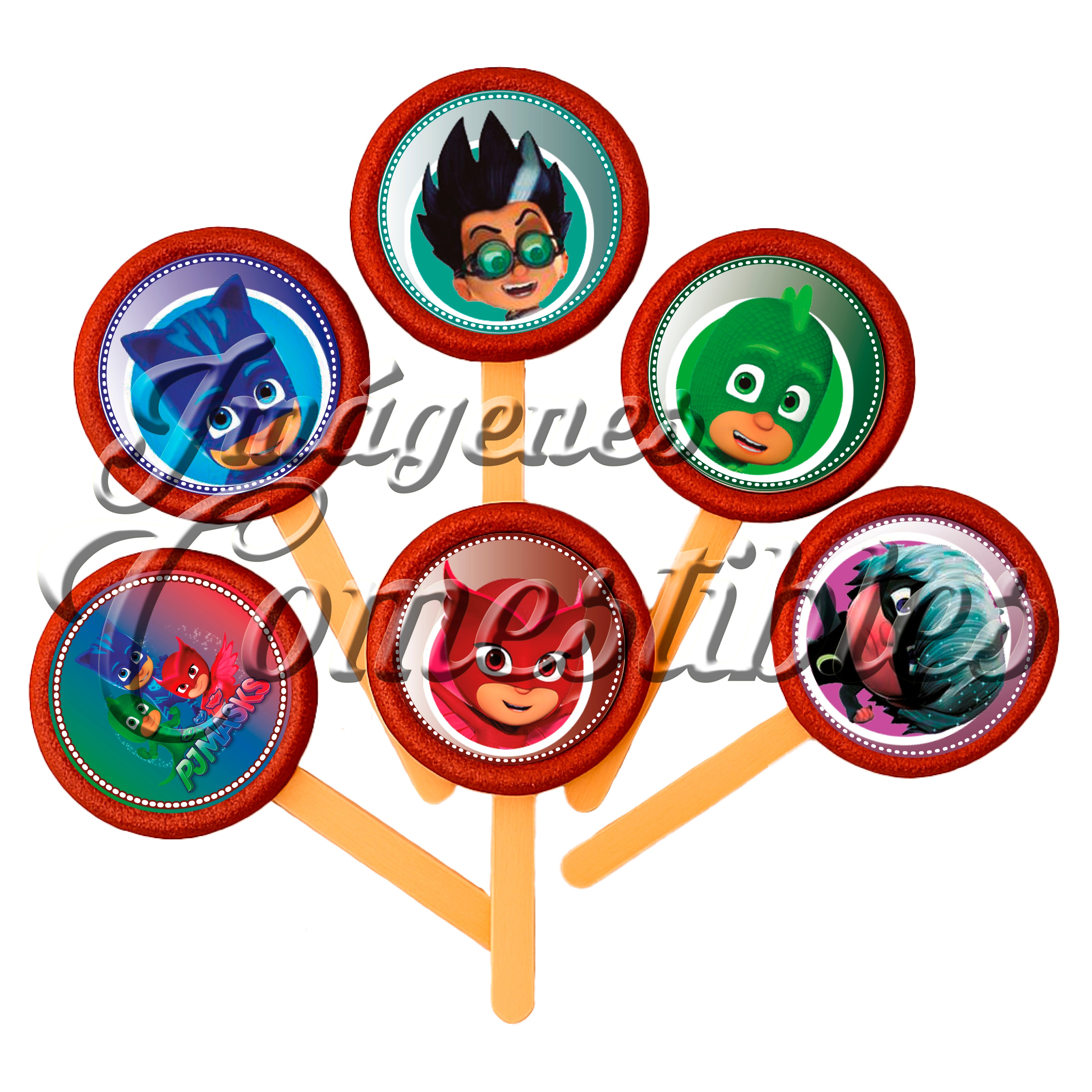 Paletas de chamoy – PJ Mask