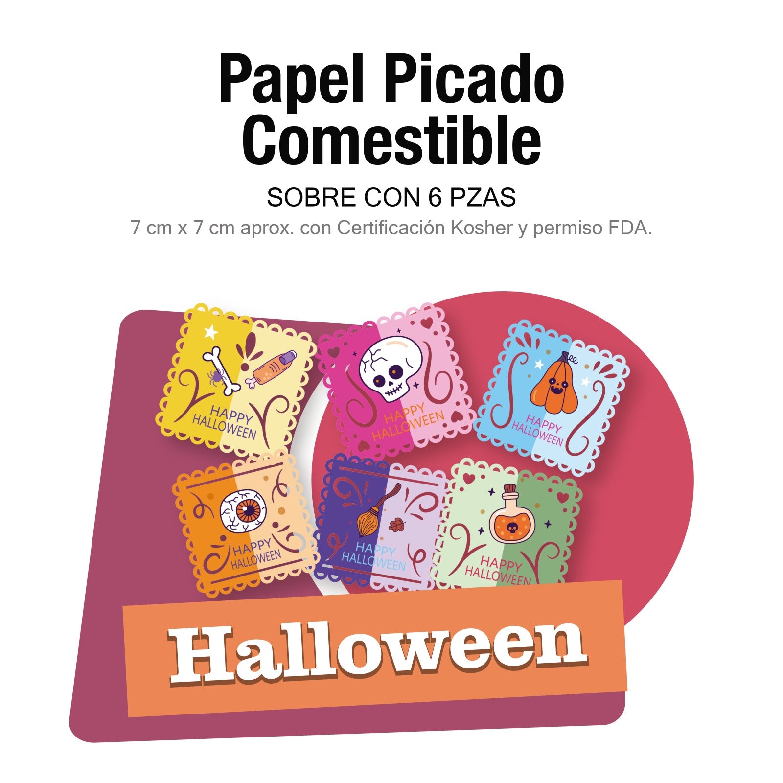 Papel picado - Halloween