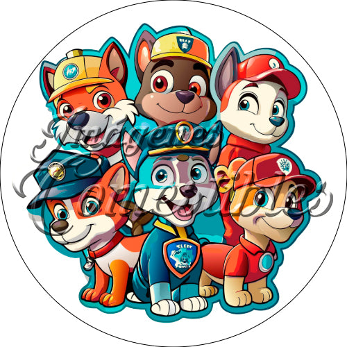 Oblea comestible - Patrulla canina