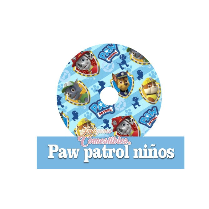 Paw patrol niños