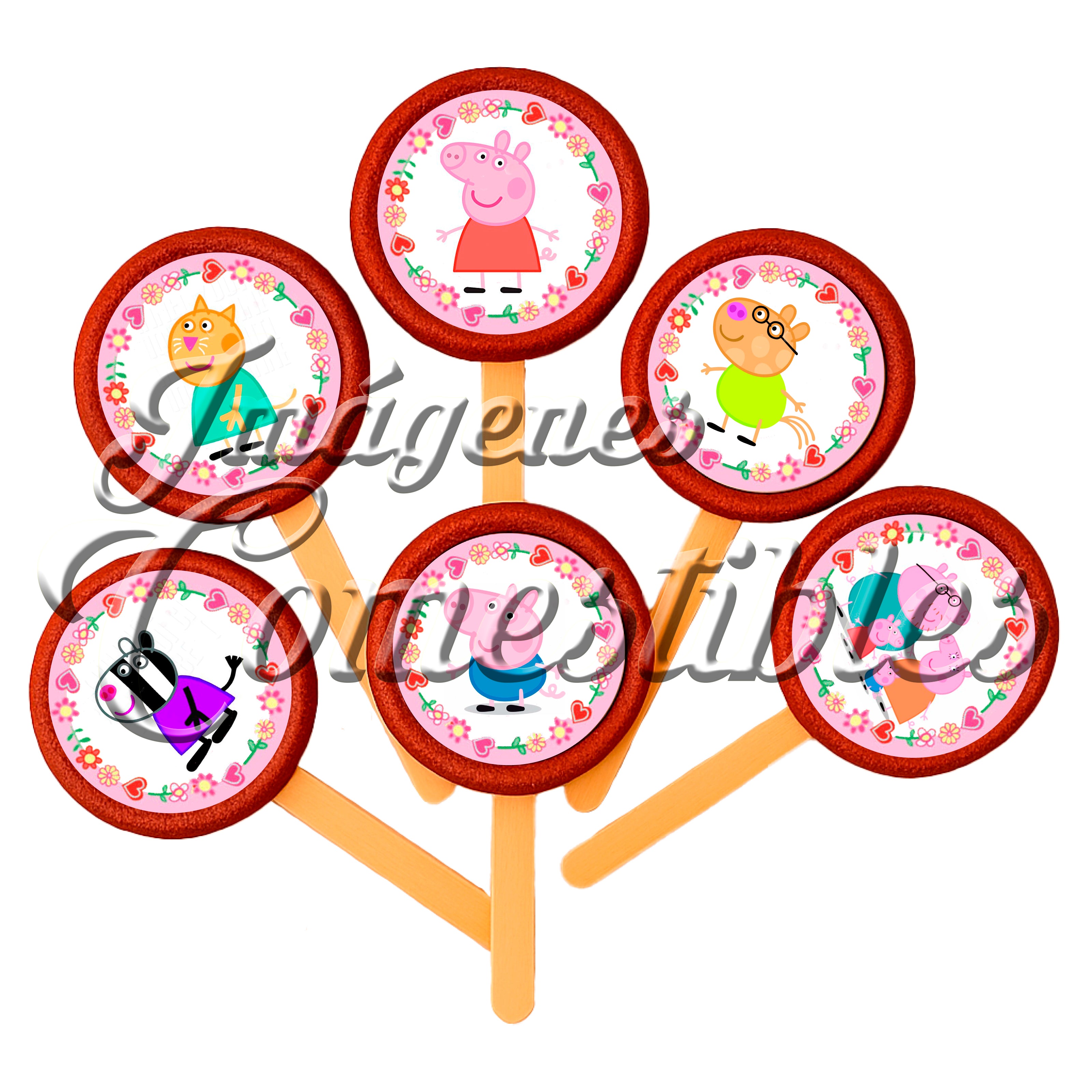 Paletas de chamoy – Pepa pig