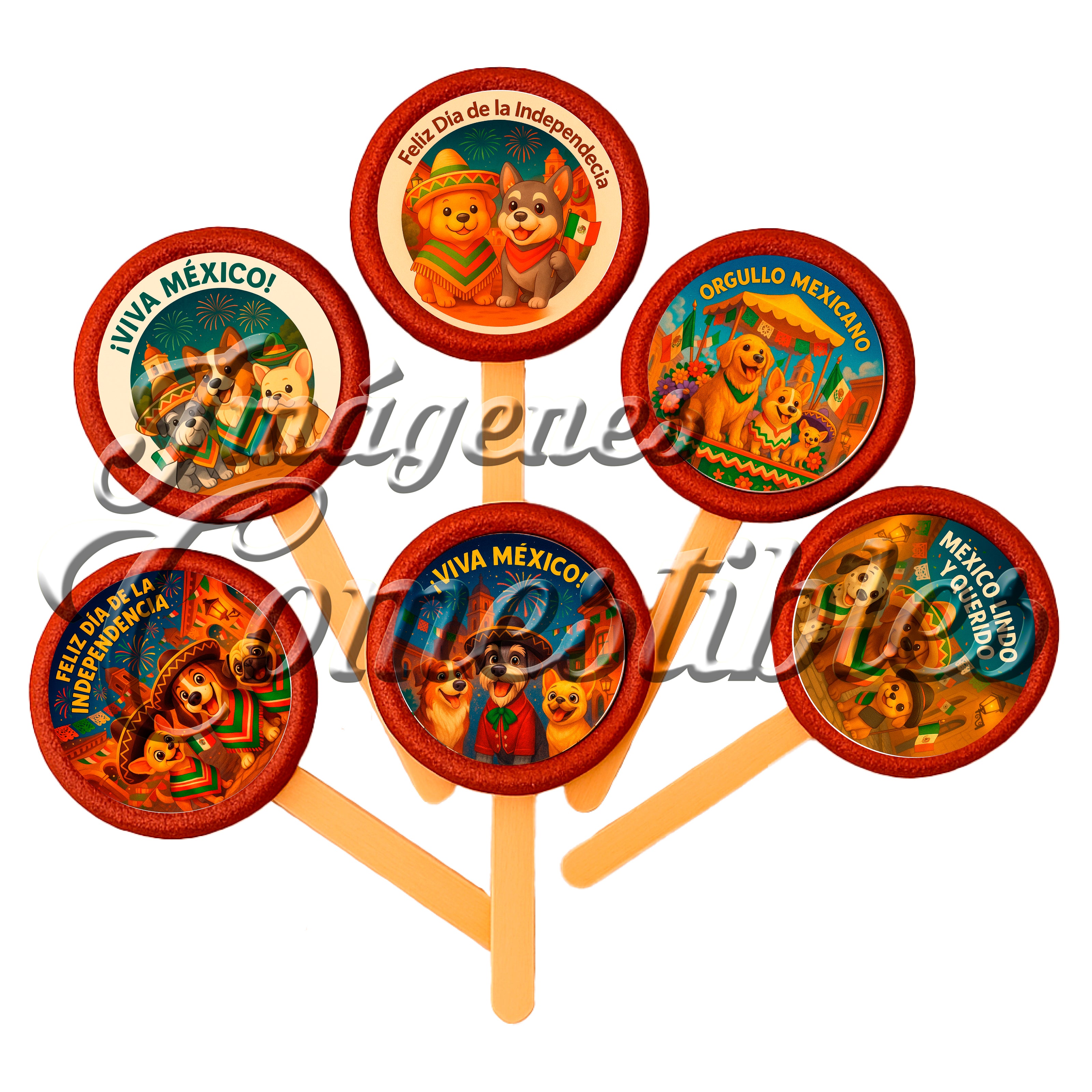 Paletas de chamoy – Perritos viva México