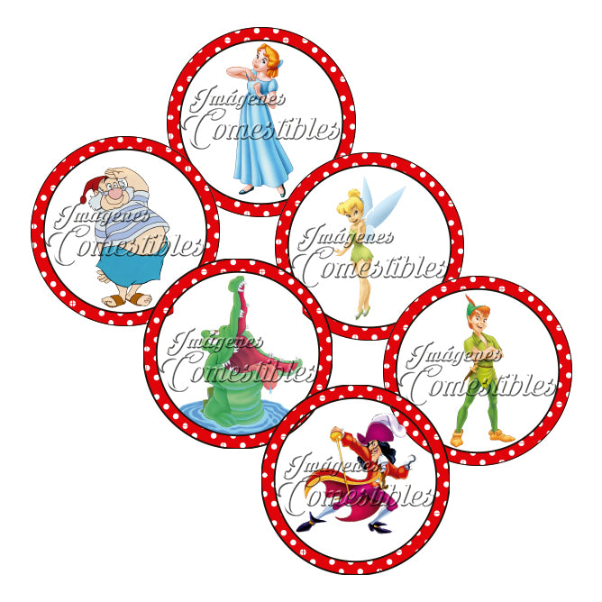 Obleitas comestibles - Peter pan-1