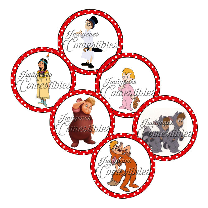 Obleitas comestibles - Peter pan-2