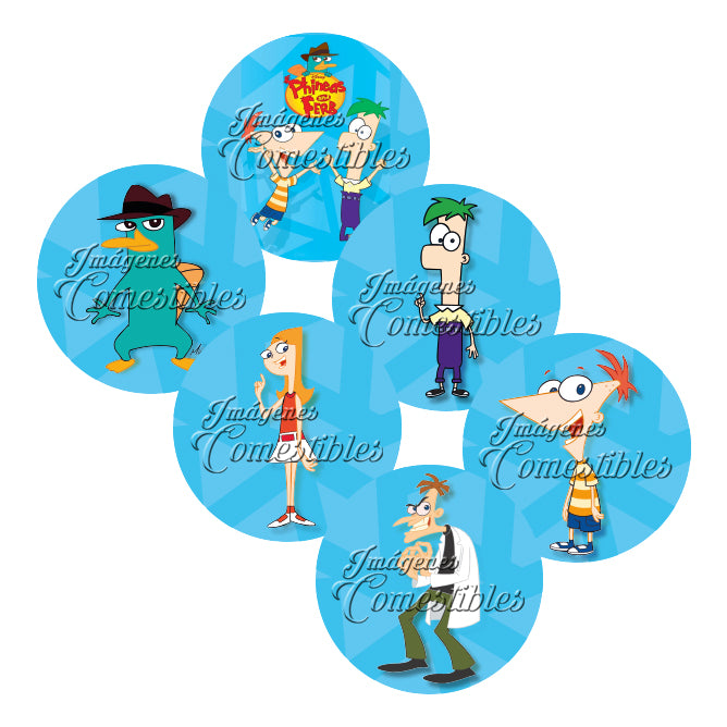 Obleitas comestibles - Phineas y Ferb