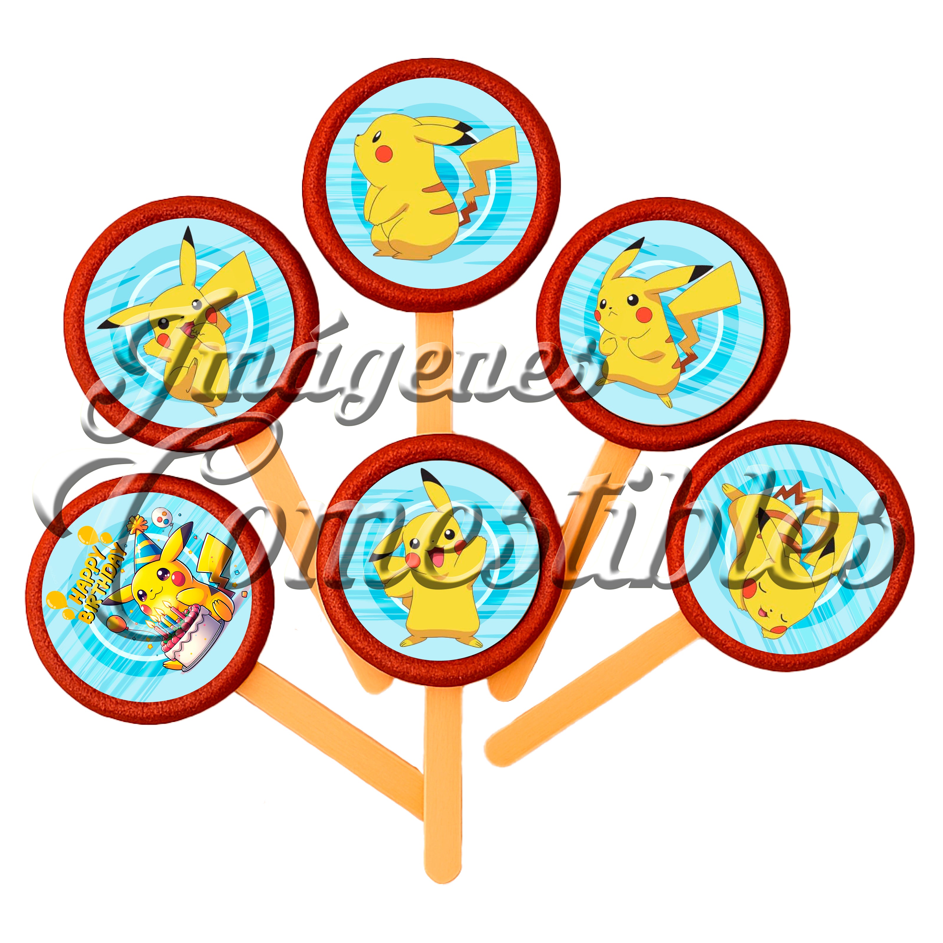 Paletas de chamoy – Pikachu