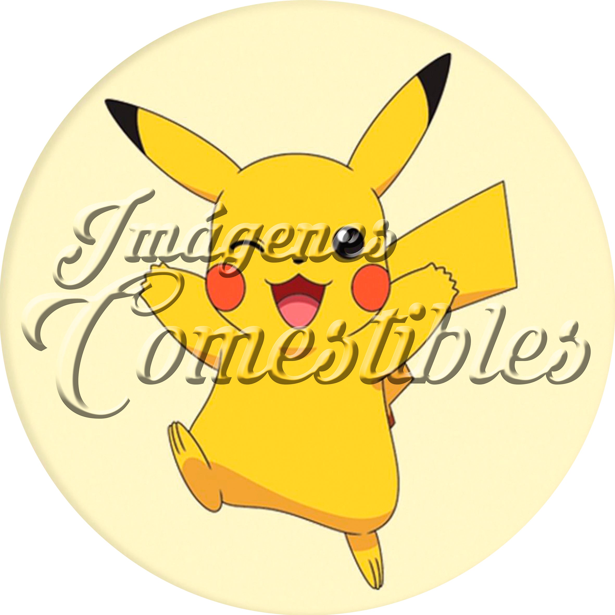 Oblea comestible - Pikachu