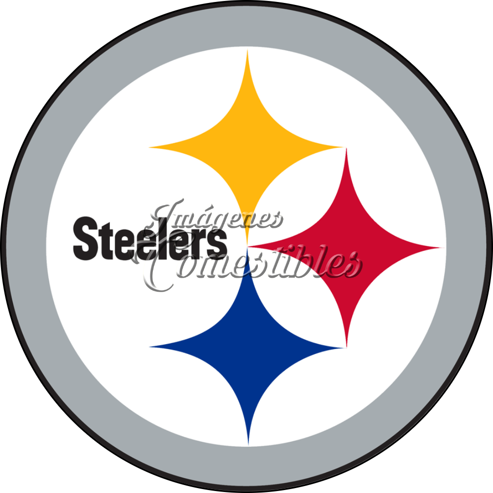 Oblea comestible - Pittsburgh Steelers