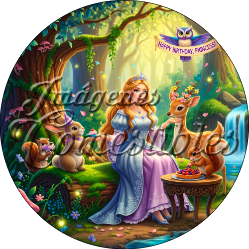 Oblea comestible - Princess-2