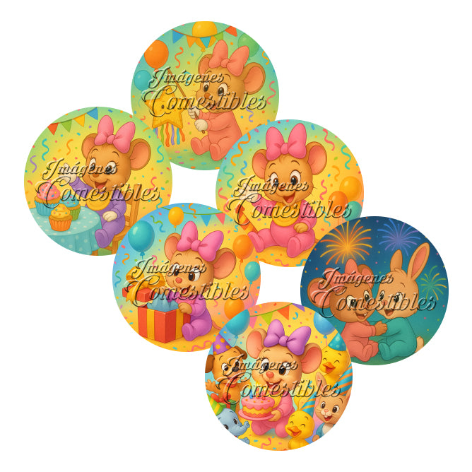 Obleitas comestibles - Ratona