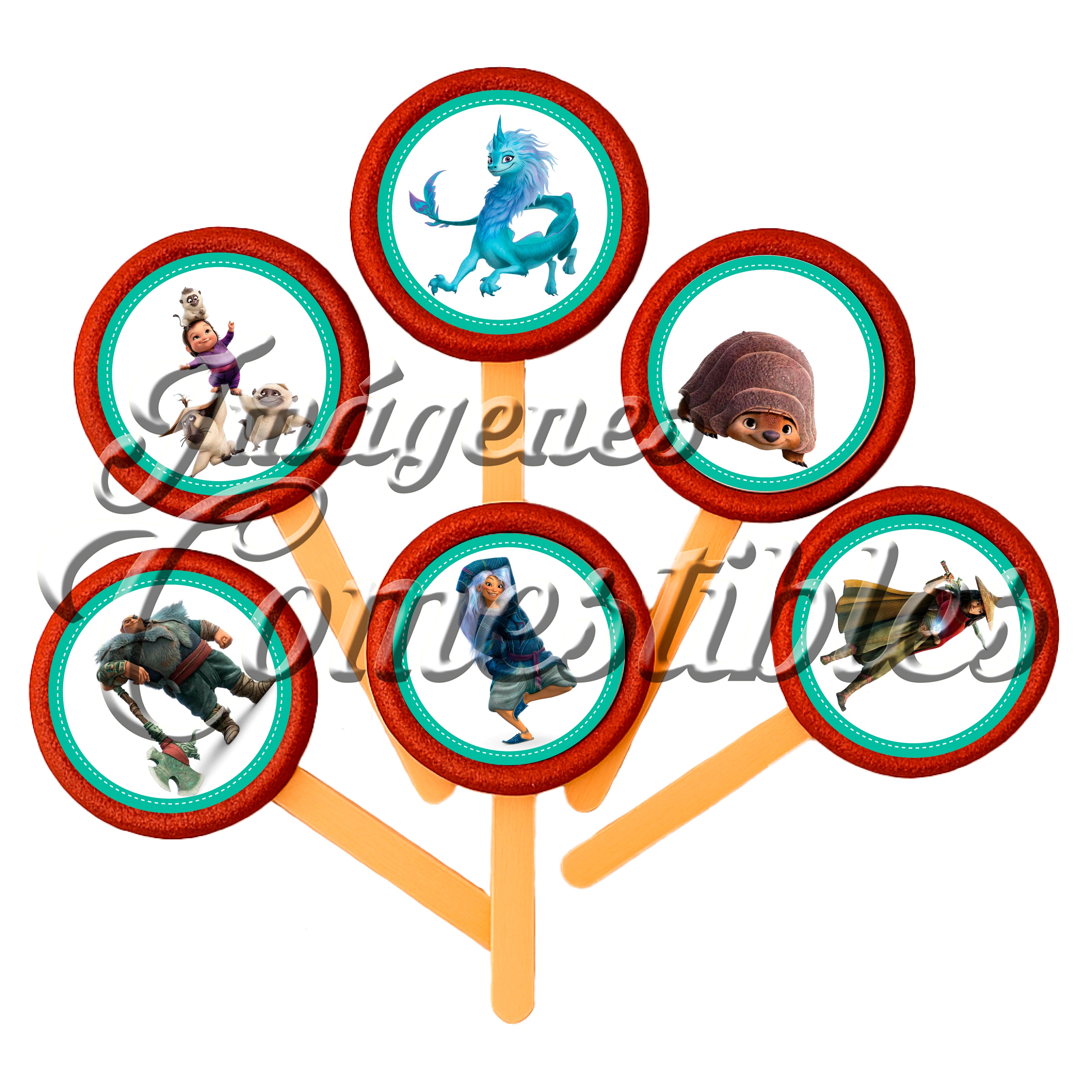 Paletas de chamoy – Raya el último dragón