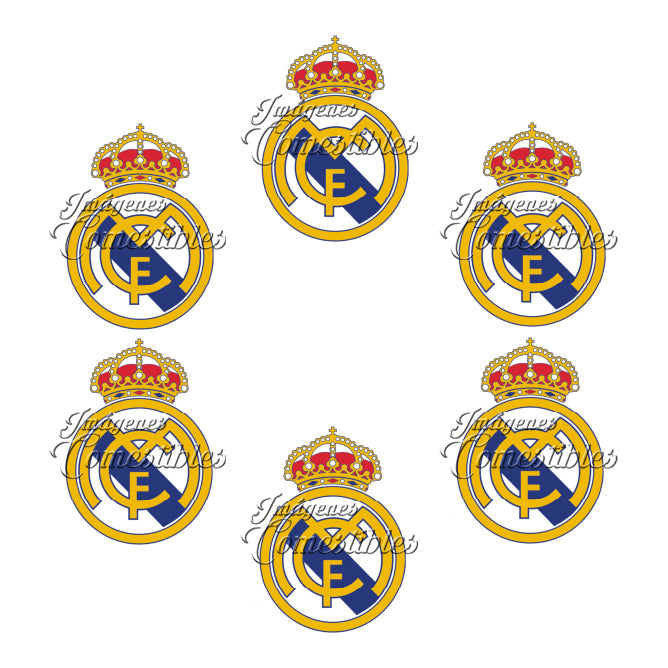 Obleitas comestibles - Real Madrid