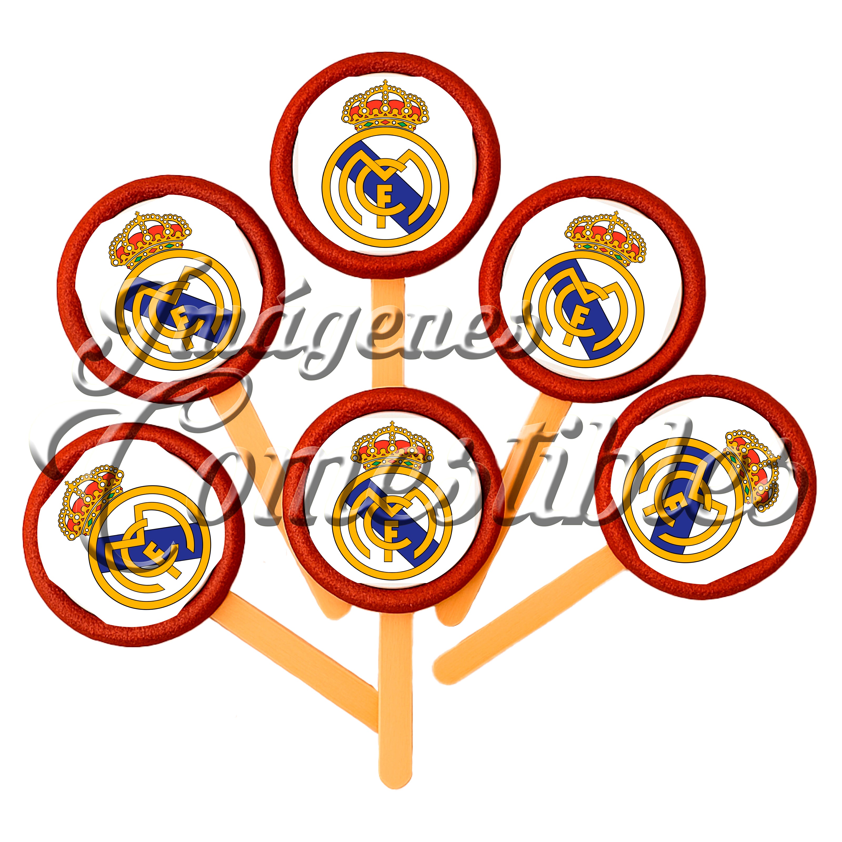 Paletas de chamoy – Real Madrid