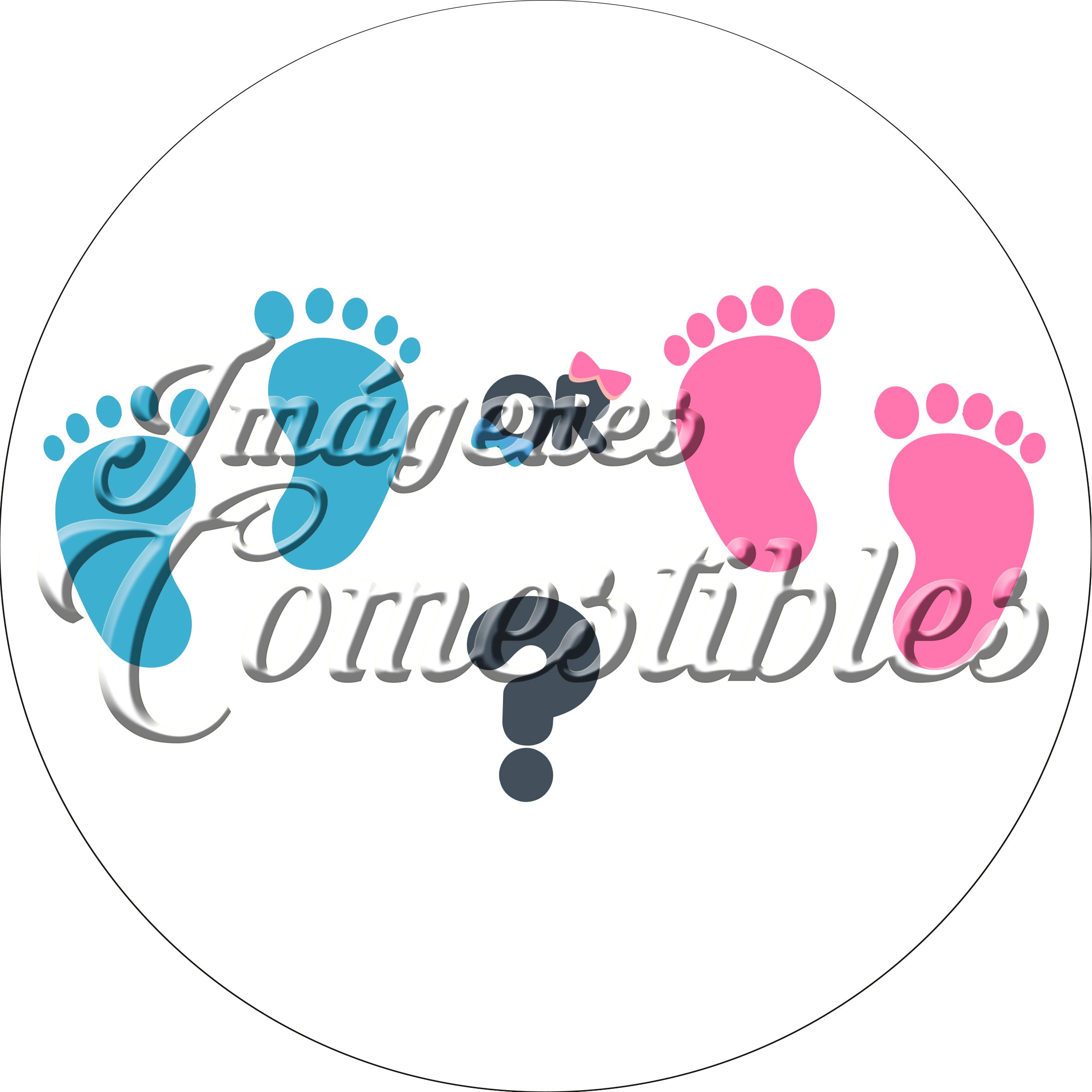 Oblea comestible - Revelación de género-1