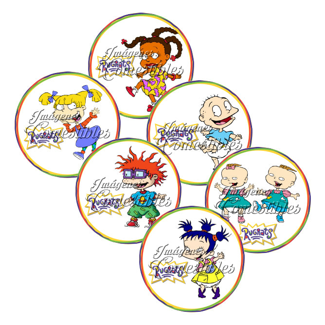 Obleitas comestibles - Rugrats