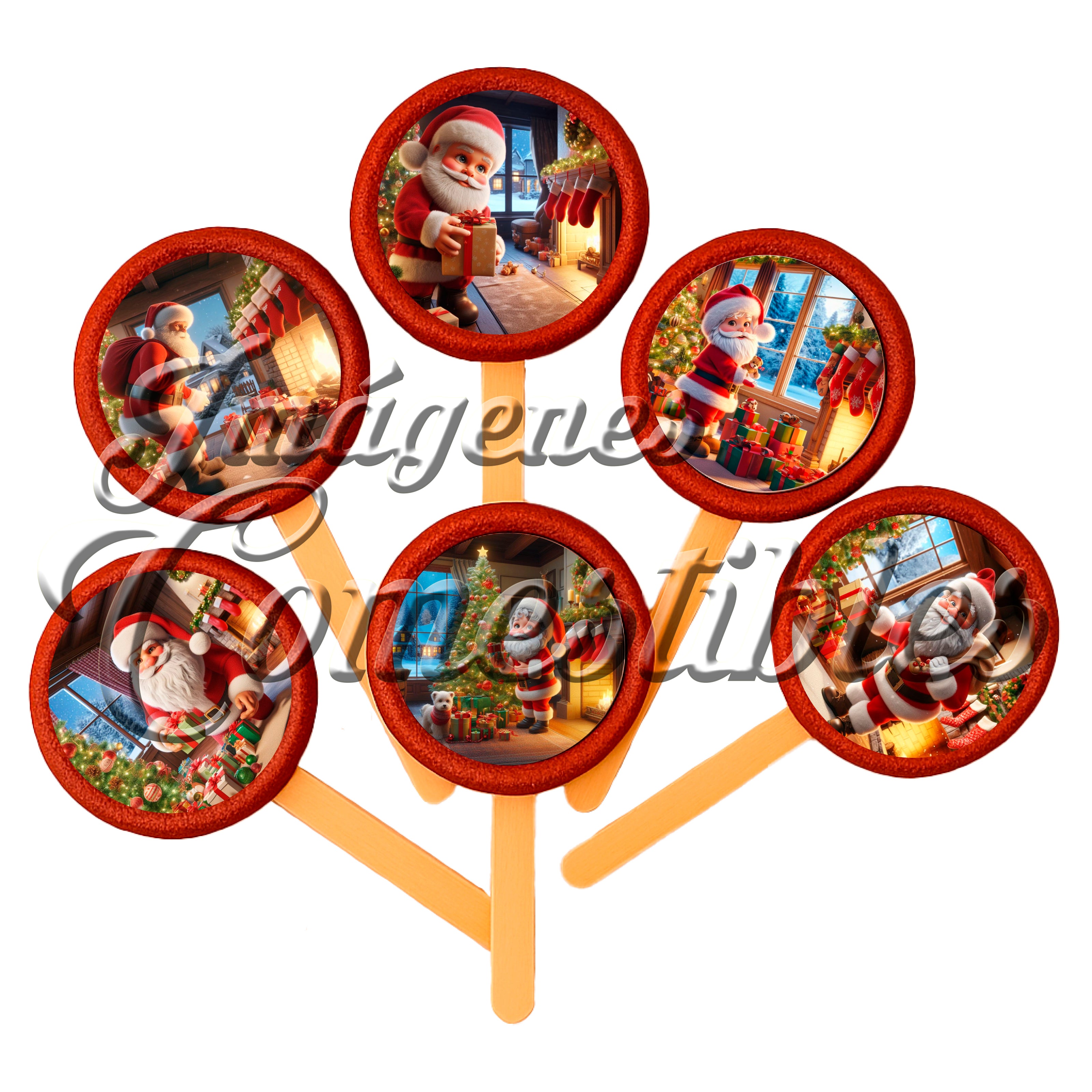 Paletas de chamoy – Santa