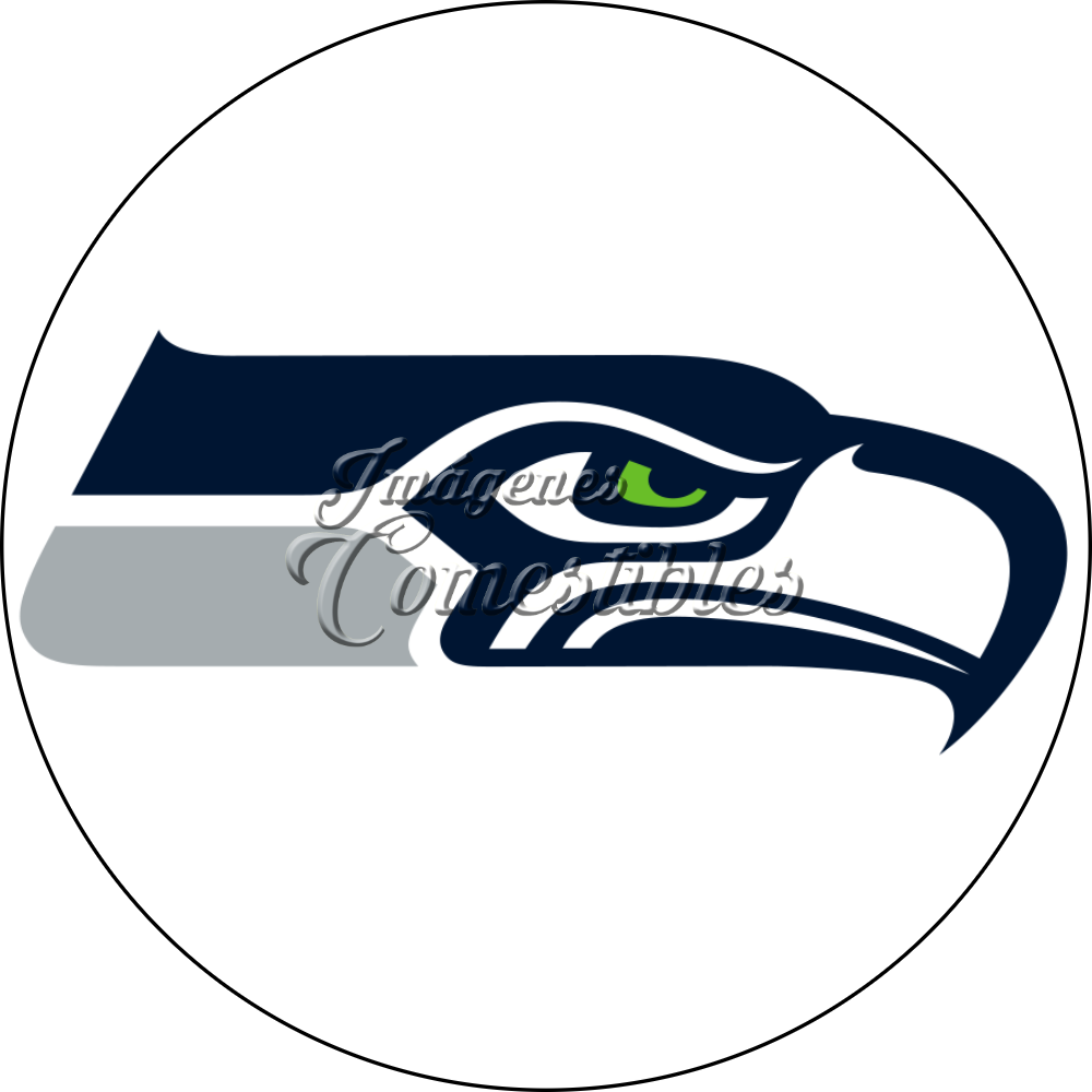 Oblea comestible - Seattle Seahawks