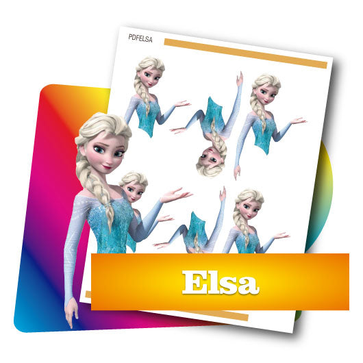 Planilla PDF silueta Elsa