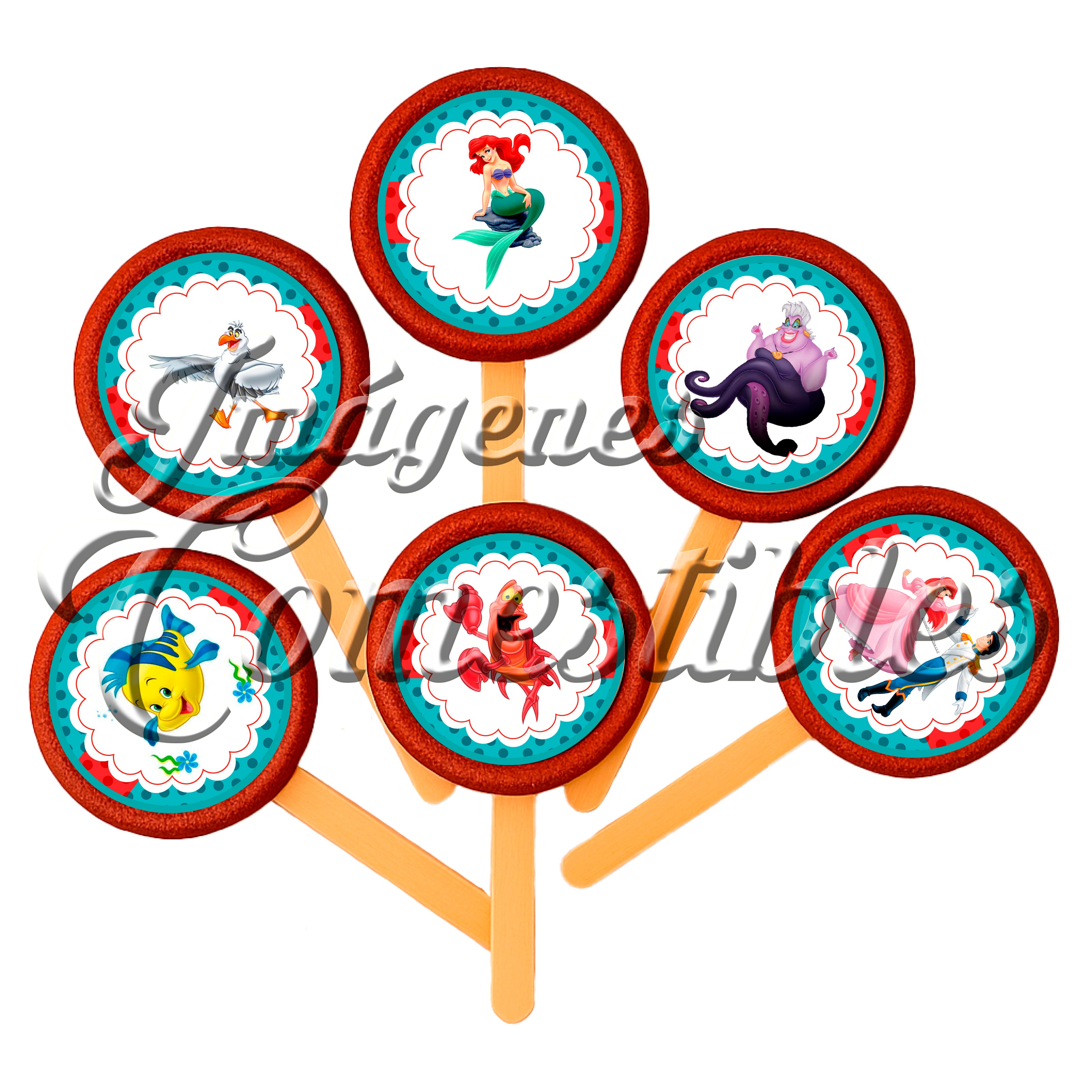 Paletas de chamoy – Sirenita