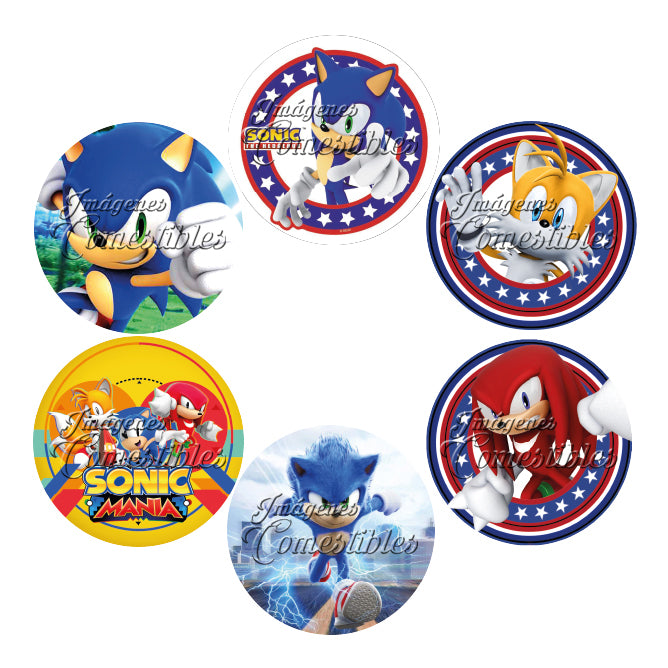 Obleitas comestibles - Sonic